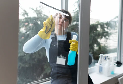 Nettoyage de vitres intérieures et extérieures à Saint-Martin-des-Champs